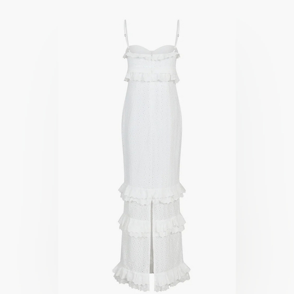 Layered Ruffle Eyelet Dress - Picture 2 of 7